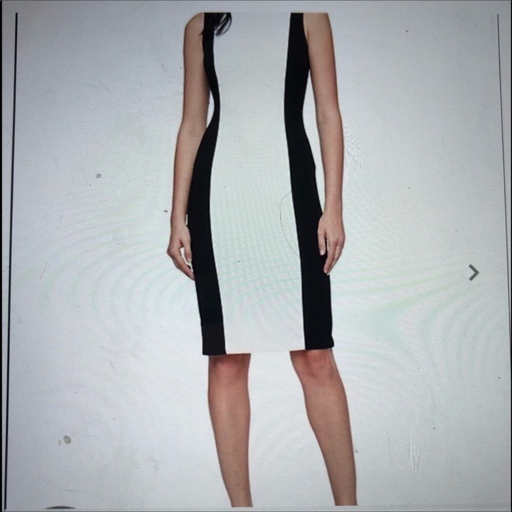 Beautiful Calvin Klein color block dress
